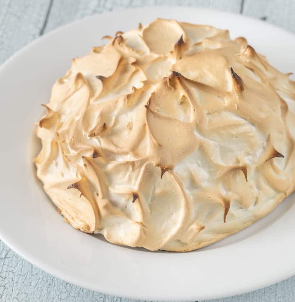 tarta alaska casera paso a paso