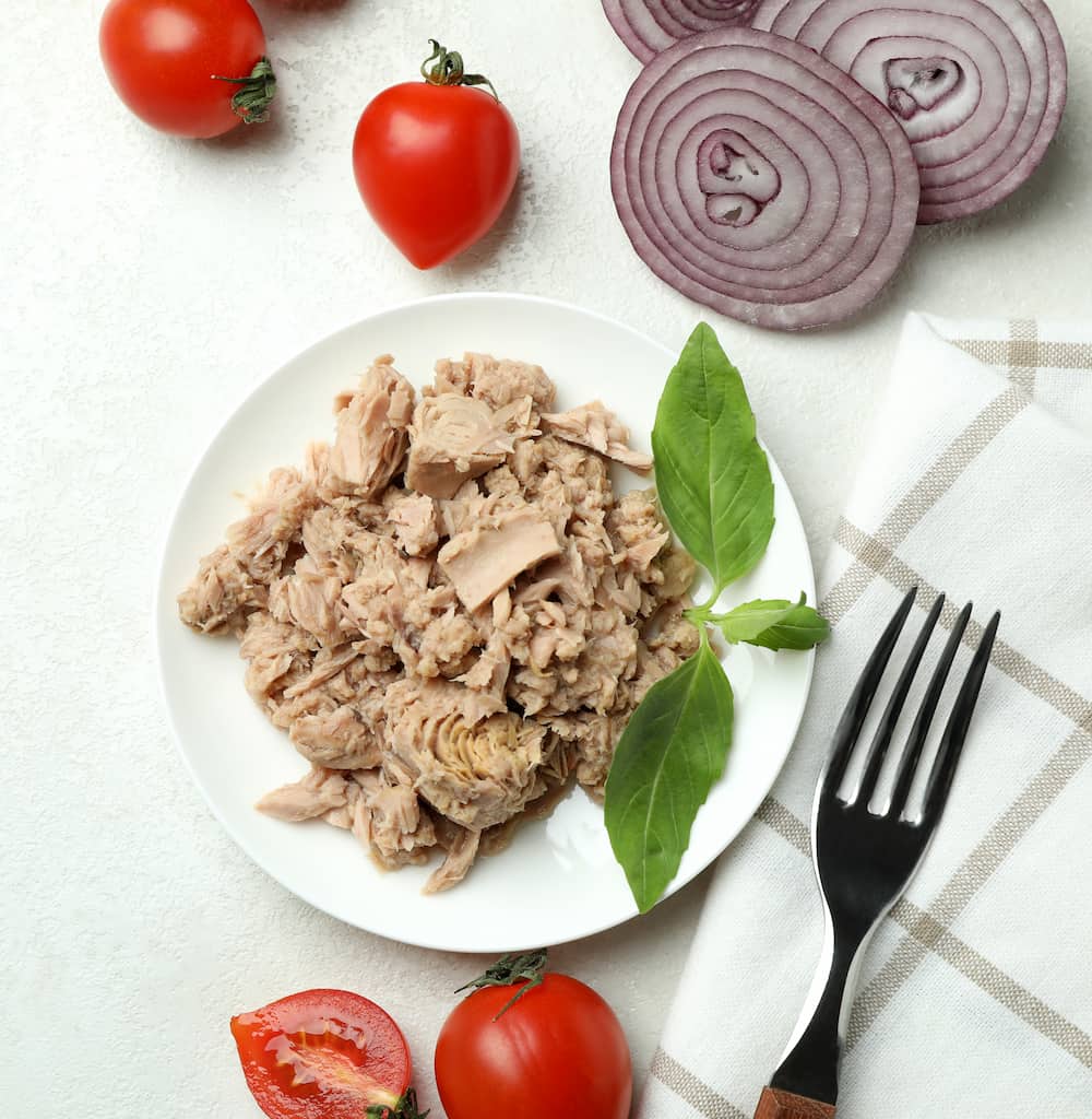 ensalada de arroz con atun