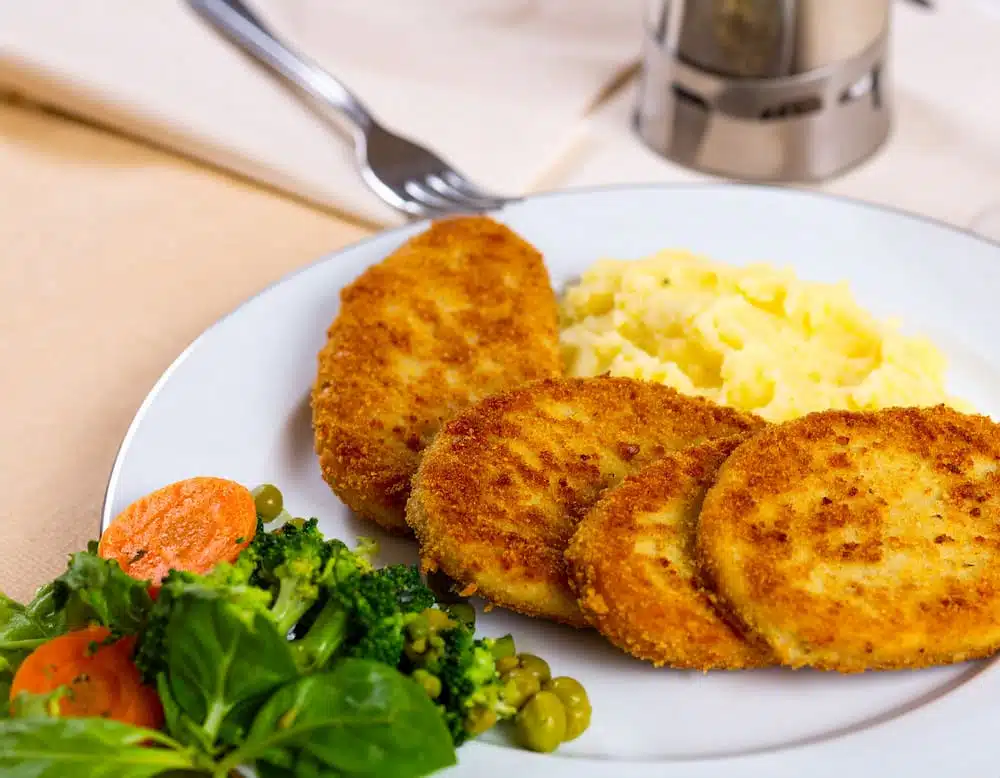 Milanesas of soybean soybeans