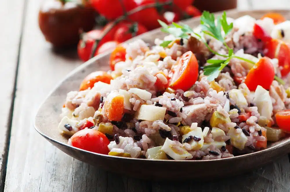 receta de arroz con atun