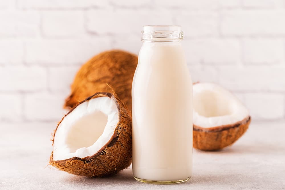 receta de leche de coco