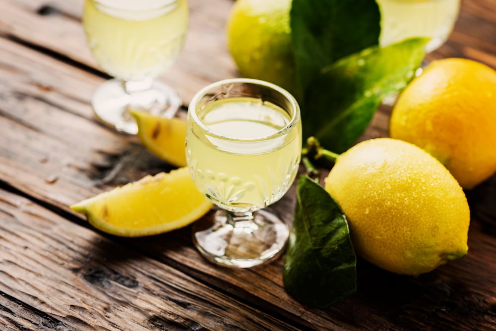 receta de limoncello