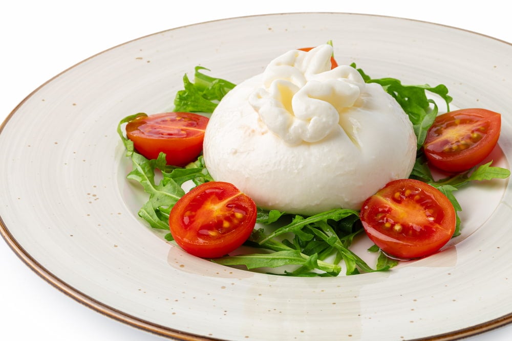 stracciatella pizza