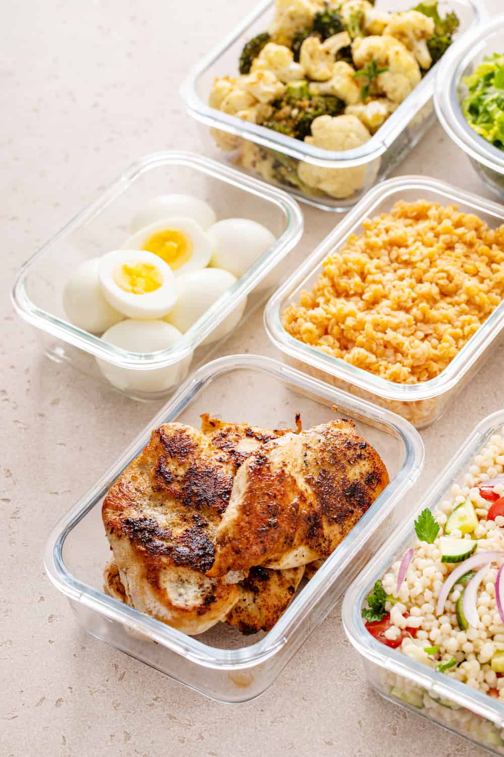 full weekly menu step by step