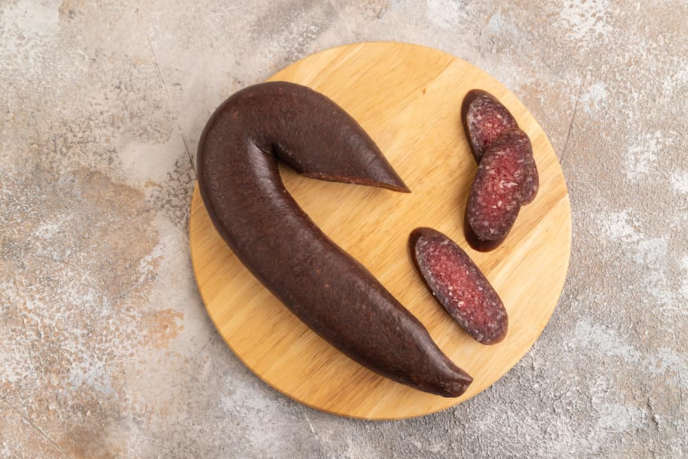 onion black pudding