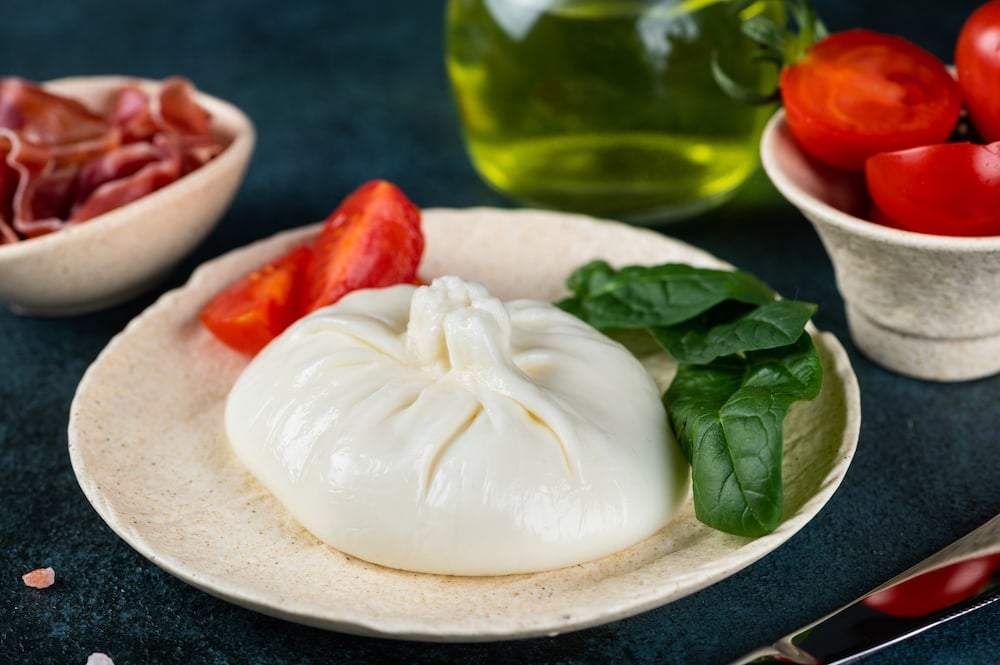 hacer queso stracciatella en casa