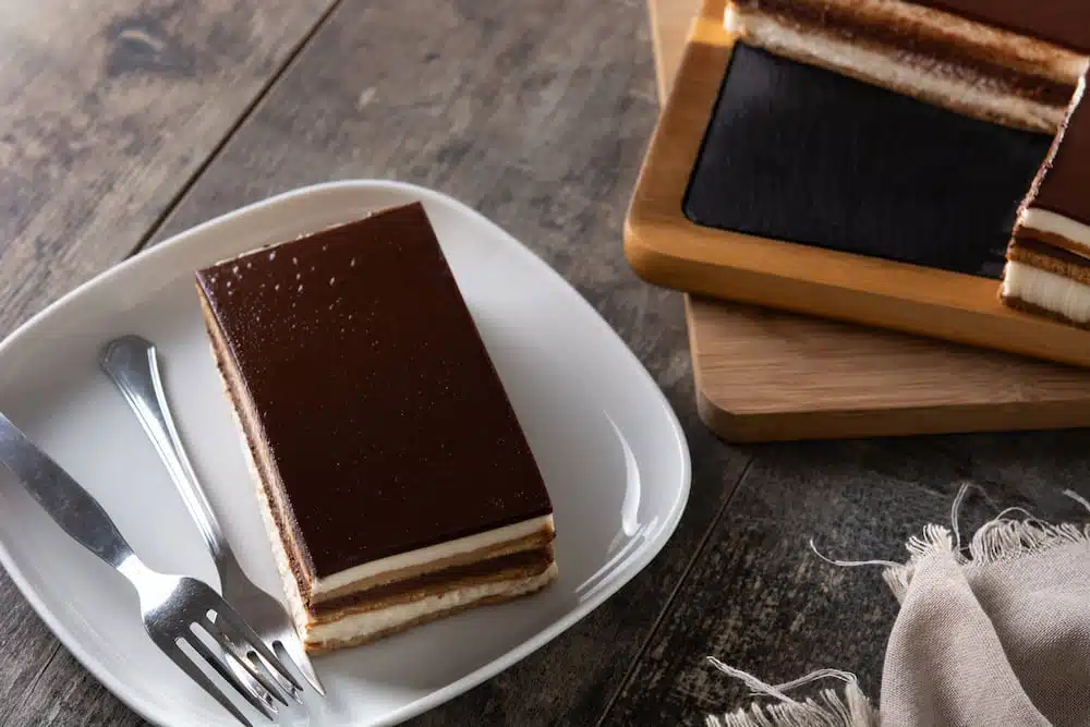 how to make cake opera step by step