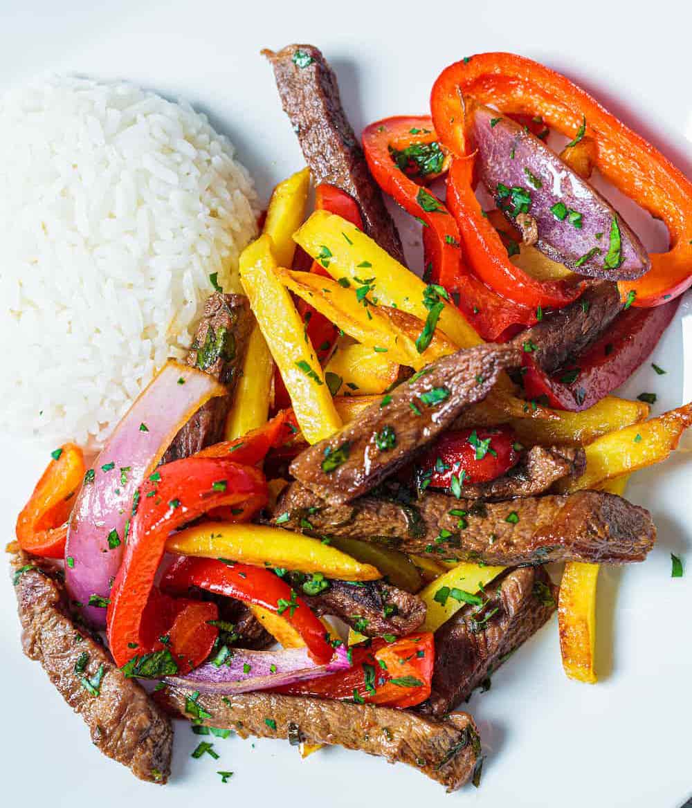 receta casera de lomo saltado