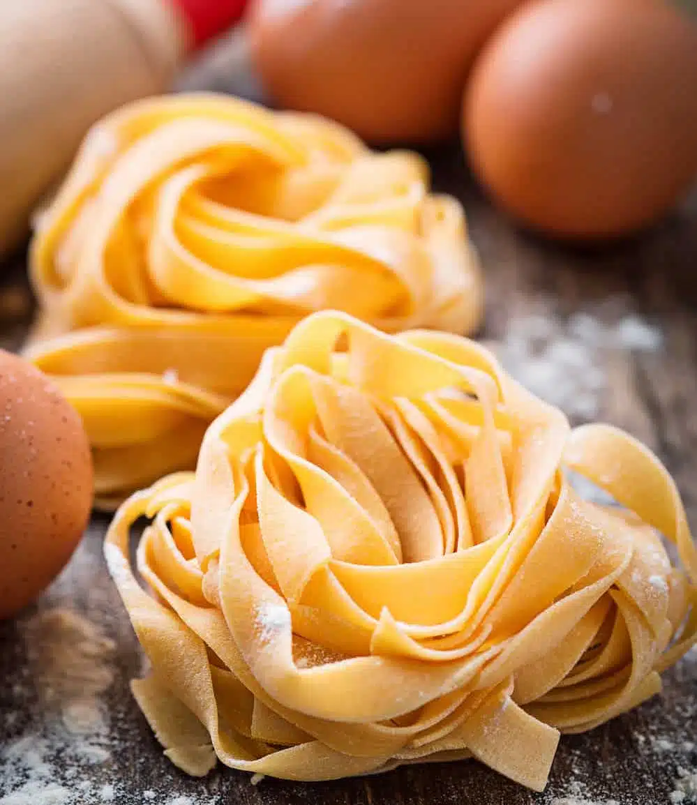 tagliatelle paso a paso
