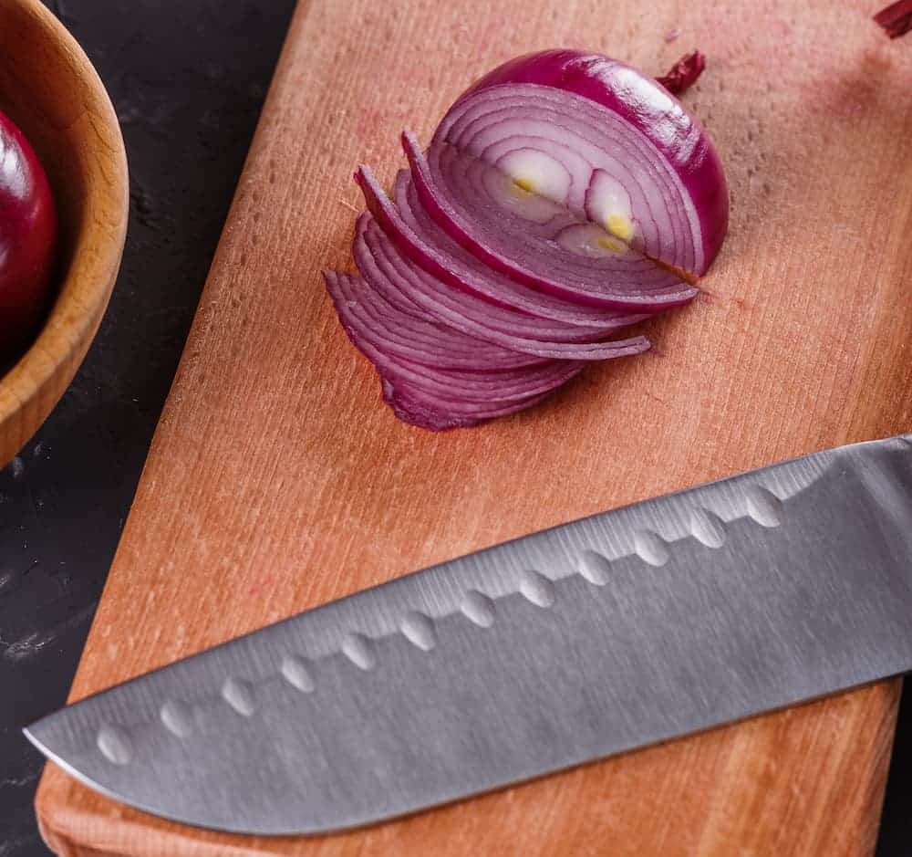 cuchillo de cocina santoku
