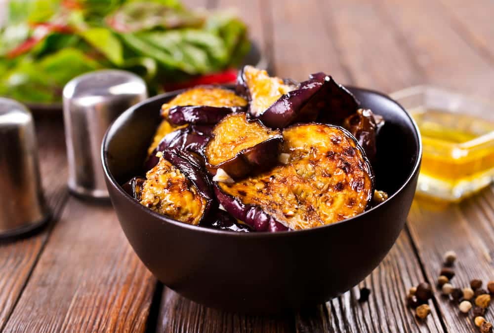 receta de berenjenas en freidora de aire