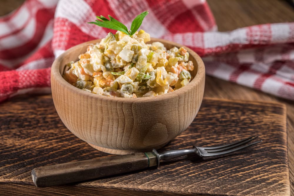 ensaladilla rusa receta dela abuela