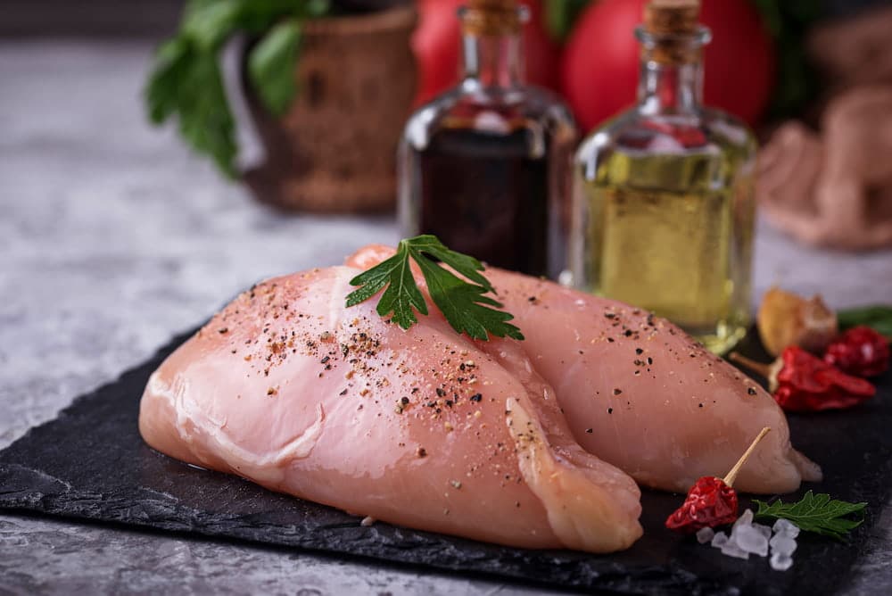 pechuga de pollo en freidora de aire receta rapida