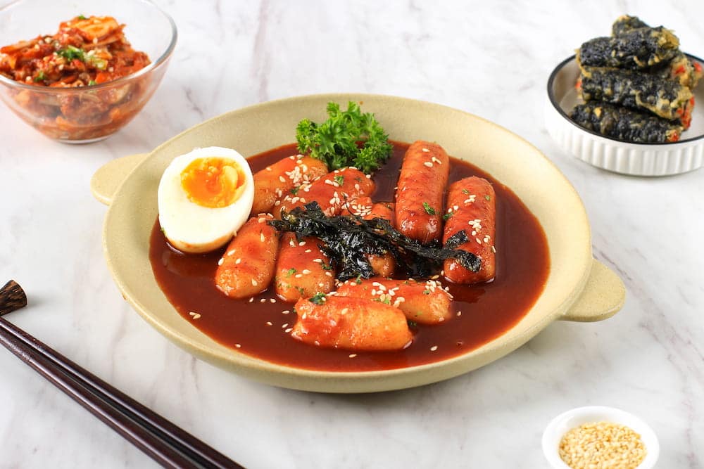 receta tteokbokki fácil paso a paso