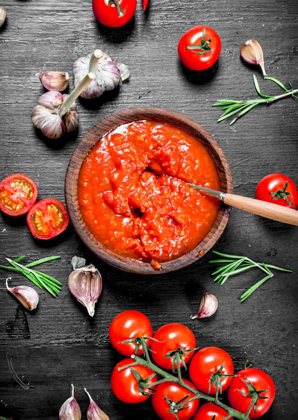pasta con salsa napolitana