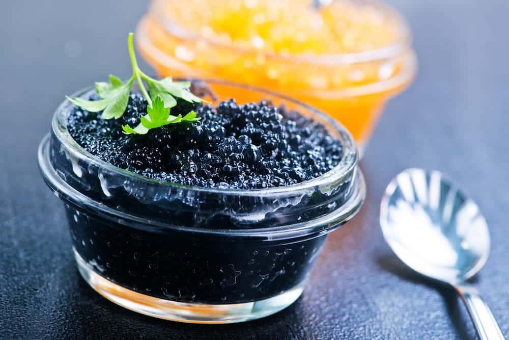 recetas con caviar