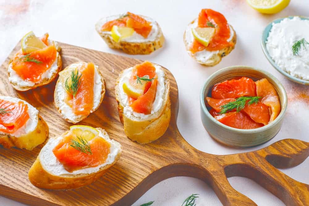 canapes para navidad faciles